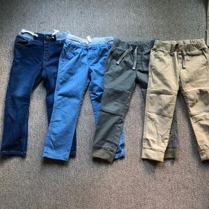 4 pairs of Cat and Jack pants